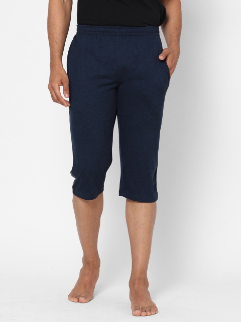 

Sweet Dreams Men Navy Blue Cotton Lounge Shorts