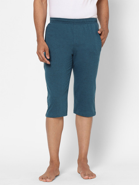 

Sweet Dreams Men Teal Cotton Lounge Shorts