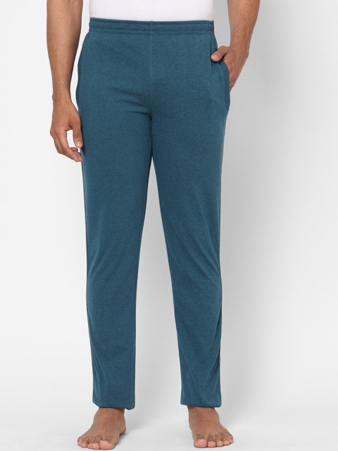 

Sweet Dreams Men Teal Solid Lounge Pants