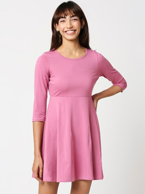

Bewakoof Pink Dress