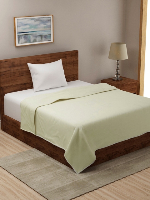 

KLOTTHE Yellow AC Room 150 GSM Single Bed Dohar