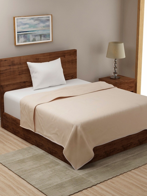 

KLOTTHE Brown AC Room 150 GSM Single Bed Dohar