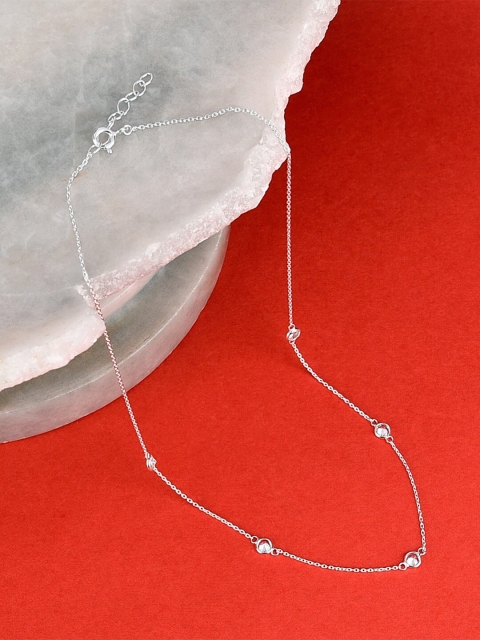 

Accessorize Women Silver-Toned Sterling Silver Necklace