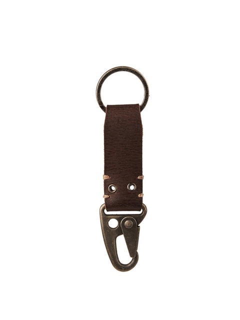 

Royal Enfield Brown & Gold-Toned Dog Hook Key Chain