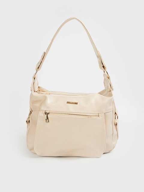 

CODE by Lifestyle Beige Shopper Hobo Bag