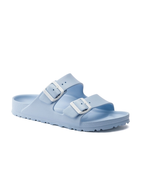 

Birkenstock Unisex Blue Solid Arizona Essentials Narrow Comfort Sandals