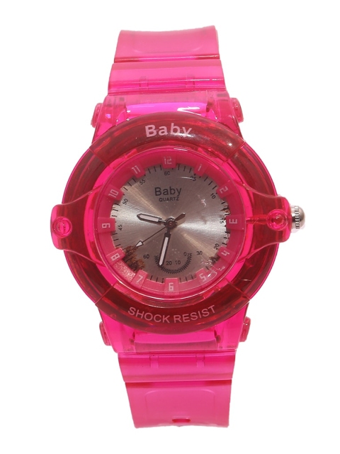 

Spiky Kids Pink Analogue Multi Function Watch Babyana_Pink