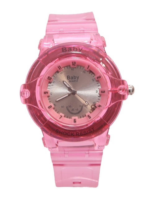 

Spiky Unisex Kids Pink Dial & Wrap Around Strap Analogue Multi Function Watch