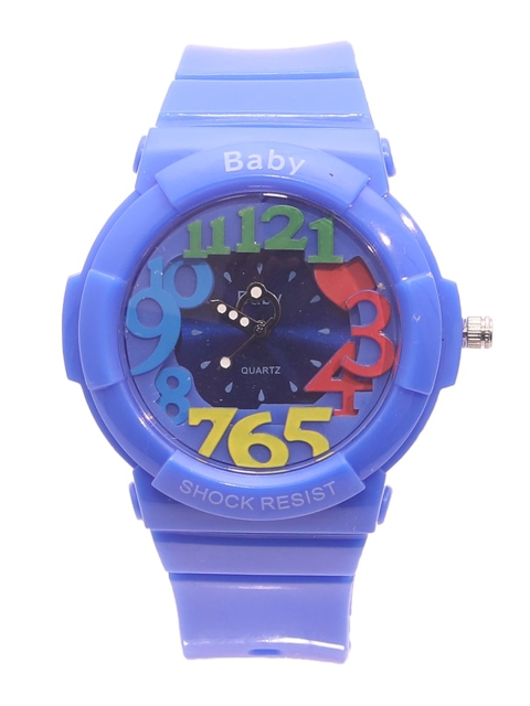 

Spiky Unisex Kids Blue Dial & Straps Analogue Multi Function Watch Babycol_Blue