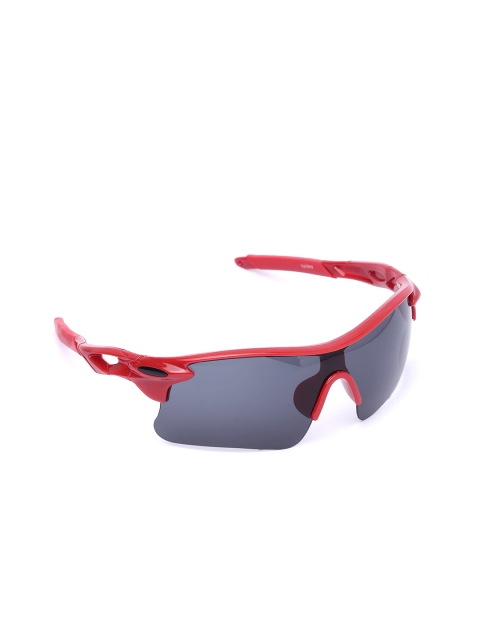 

FROGGY Unisex Kids Grey Lens & Red Shield Sunglasses with UV Protected Lens - FG-0918102