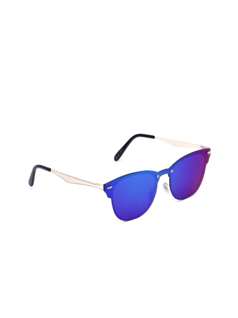 

FROGGY Kids Blue Lens & Gold-Toned Wayfarer Sunglasses with UV Protected Lens