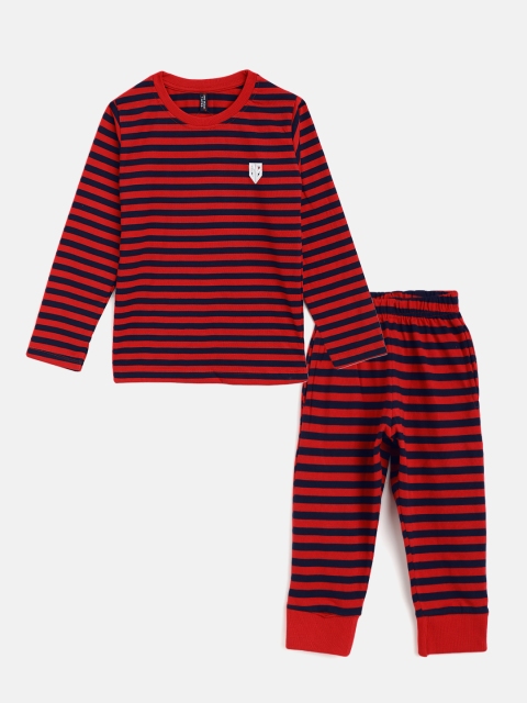 

GAME BEGINS Boys Assorted Cotton T-shirt with Joggers