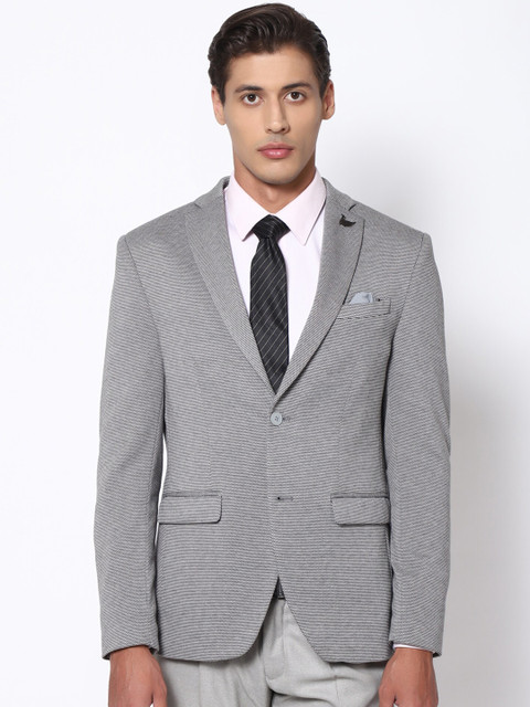 

Blackberrys Men Slim Fit Blazer, Grey