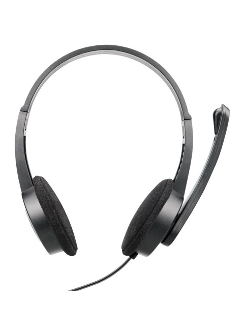 

UltraProlink Unisex Black Solid Noise Isolation Hands Free Earphone With Mic iChat UM1045
