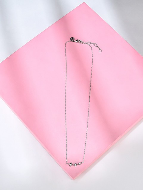 

Accessorize Women Silver-Toned Brass Necklace