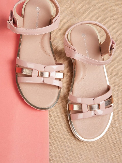

Fame Forever by Lifestyle Girls Pink Open Toe Flats