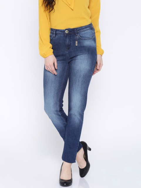 

Jealous 21 Women Blue Hottie Slim Fit High-Rise Clean Look Jeans