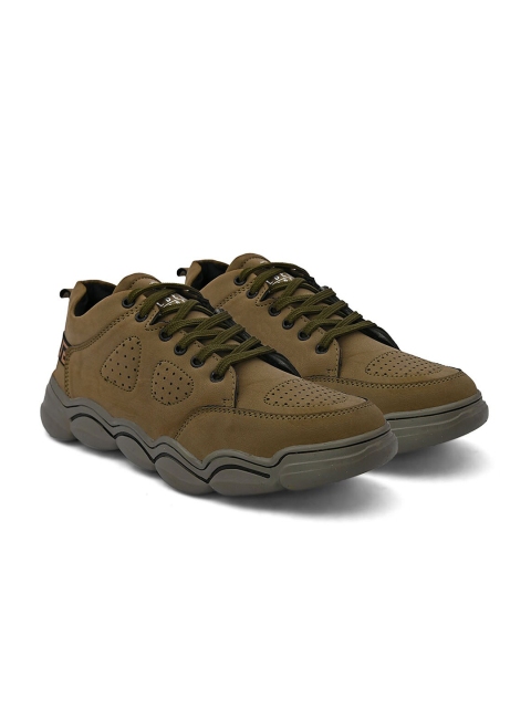 

ALBERTO MORENO Men Olive Green Running Non-Marking Shoes