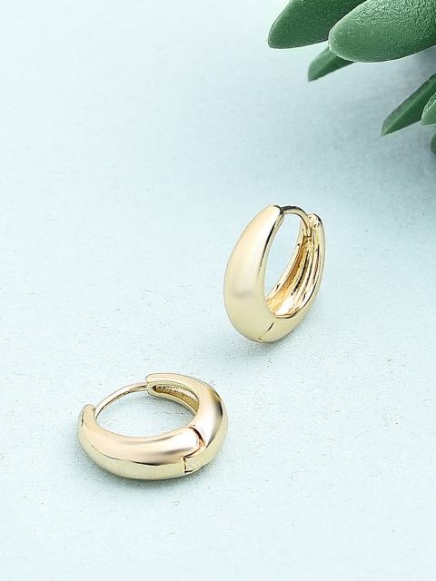 

Accessorize Women Gold-Toned Circular Hoop Earrings
