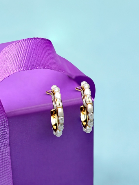 

Accessorize Gold-Toned Classic Half Hoop Earrings
