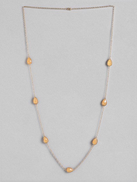 

Anouk Yellow Gold-Plated Beaded Necklace