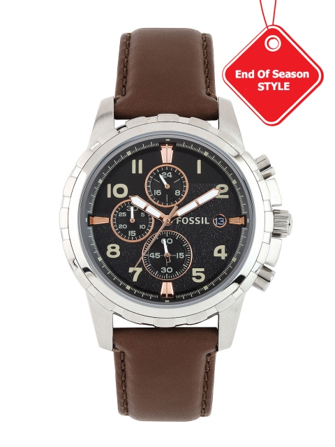 

Fossil Men Black Dial Chronograph Watch FS4828I