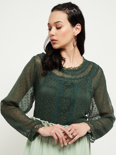 

max Green Regular Top