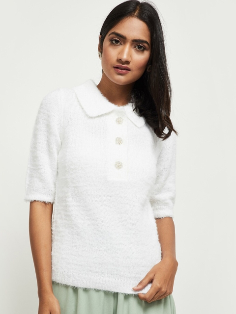 

max White Shirt Style Top