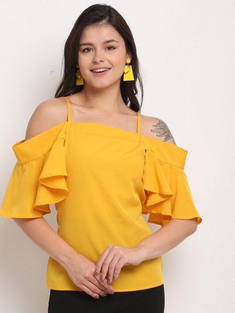 

Roly Poly Yellow Regular Top