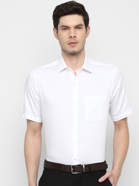 

Turtle Men White Opaque Formal Shirt