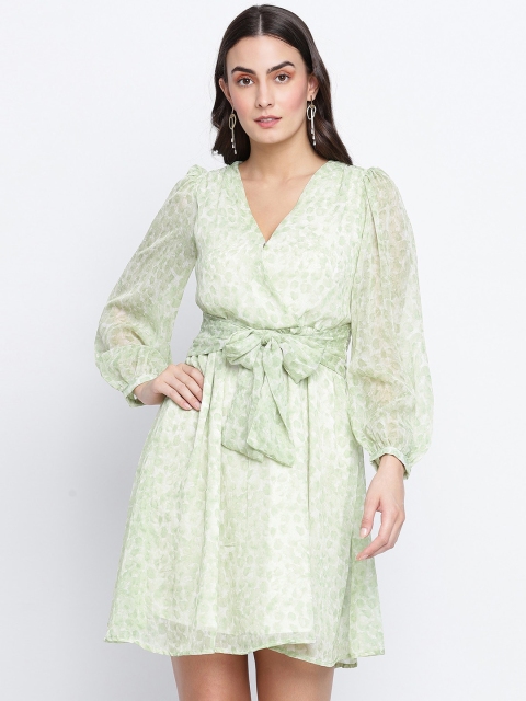 

Oxolloxo Green Satin Dress