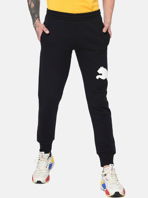 

Puma Men Black Brand Logo Pants