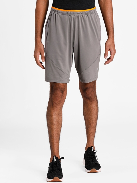 

Puma Men Grey Training Sports Shorts