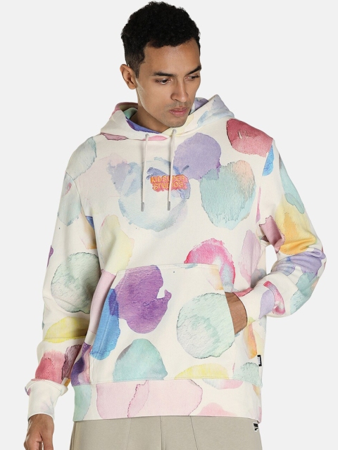 

Puma Men White PUMA x KIDSUPER Printed Hoodie, Multi