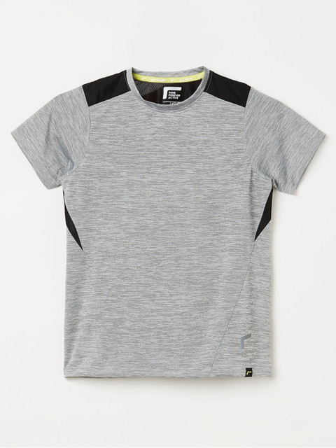 

Fame Forever Active Boys Grey & Black T-shirt