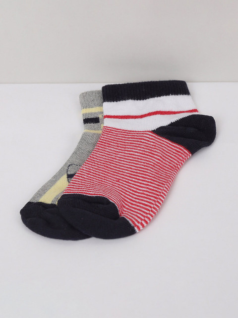 

Max Boys Pack Of 2 Assorted Ankle-Length Socks