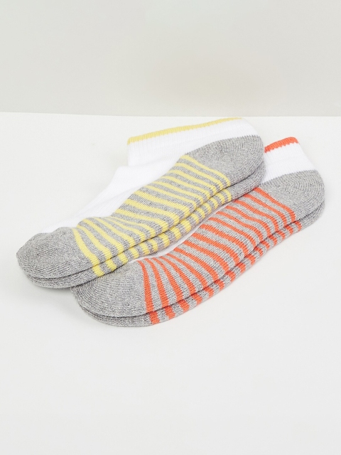 

max Boys Pack Of 2 Assorted Patterned Ankle-Length Socks