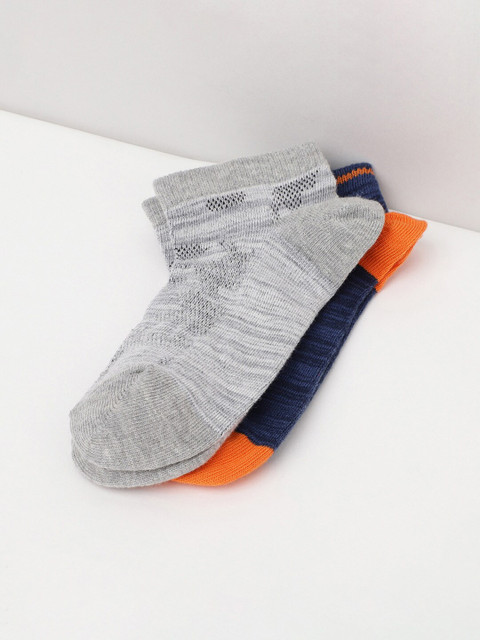 

max Boys Pack Of 2 Assorted Ankle-Length Socks