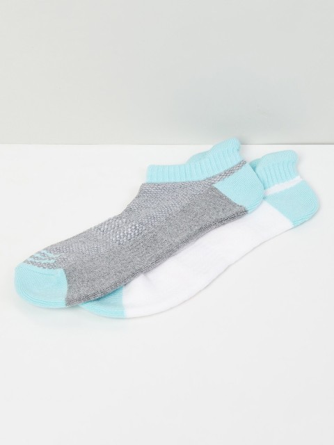 

max Girls Pack of 2 Assorted Ankle Length Socks