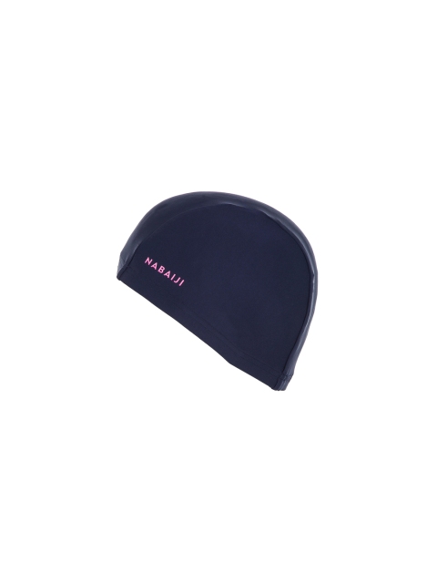 

Nabaiji By Decathlon Navy Blue & Teal Printed Swim Cap