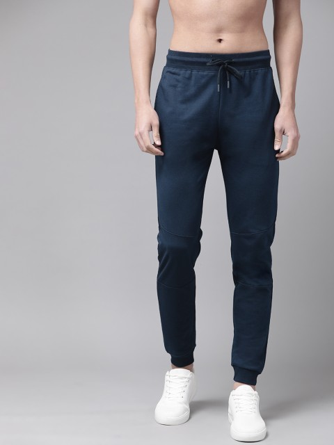 

Roadster Men Navy Blue Solid Joggers