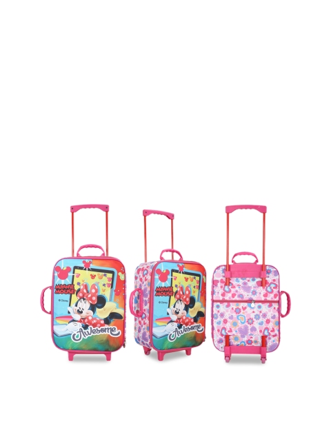 

Disney Kids Pink Minnie Mouse Trolley Bag