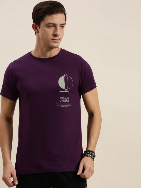 

Difference of Opinion Men Purple Pockets T-shirt