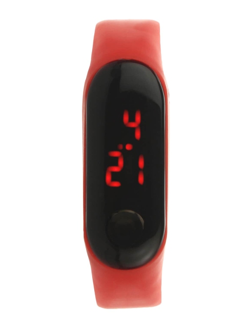 

Fantasy World Unisex Kids Black Dial & Red Straps Digital Multi Function Watch FW-LED-02-RD01