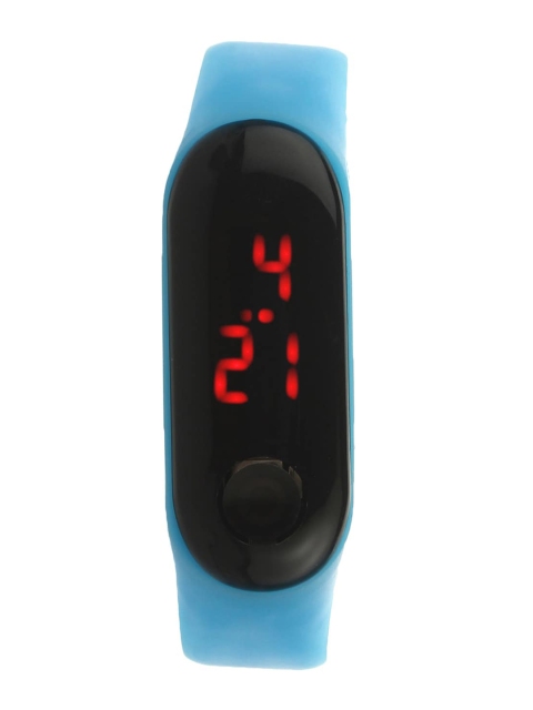 

Fantasy World Unisex Kids Black Dial & Blue Straps Digital Multi Function Watch