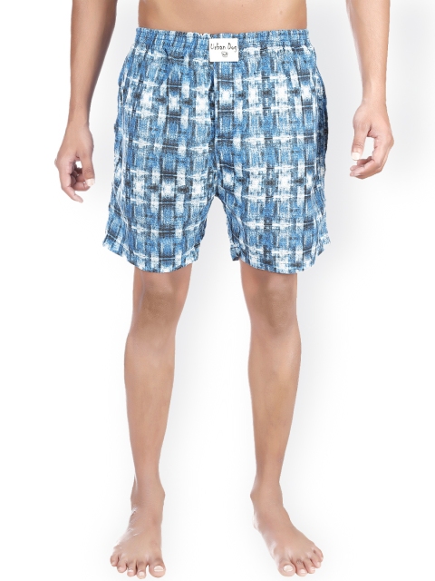 

Urban Dog Blue Printed Boxers UDBX06