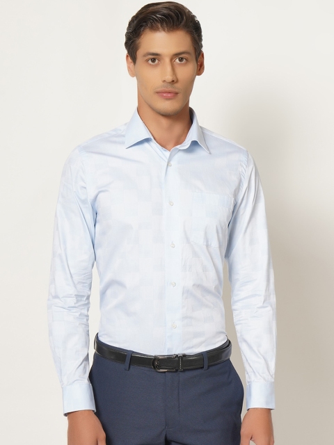 

Blackberrys Men Blue India Slim Fit Formal Shirt