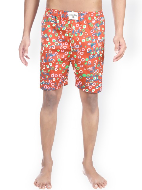 

Urban Dog Brown Printed Boxers UDBX09
