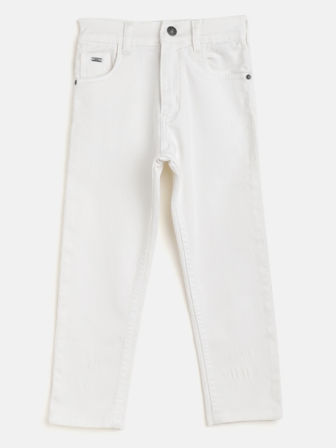 

RUFF Boys White Clean Look Stretchable Jeans