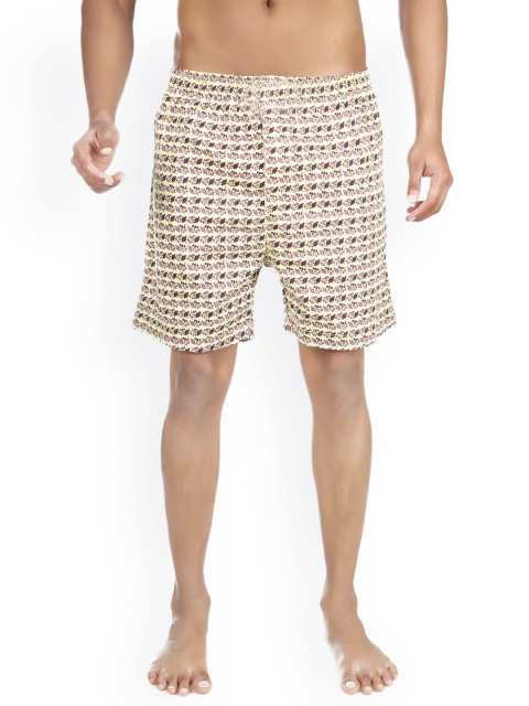 

Urban Dog Yellow Printed Boxers UDBX33